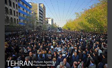 تشییع پیکر آیت الله هاشمی رفسنجانی رییس مجمع تشخیص مصلحت نظام -1 29