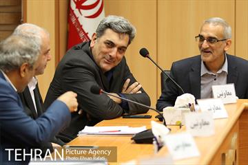 جلسه معاونان و شهرداران مناطق با حضور سیدمحمدعلی افشانی شهردار تهران 1