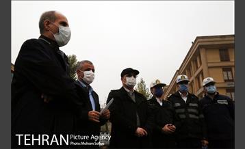 مانور عملیات برف روبی شهرداری منطقه شش 10