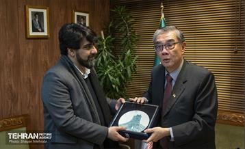 دیدار سخنگوی شهرداری تهران با سفیر سنگاپور 15