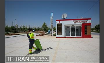 آماده سازی شهرآفتاب برای برگزاری نمایشگاه بین المللی کتاب 5