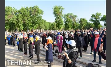 همایش زنگ تحرک ایستگاههای فعالیت بدنی شرق تهران 4