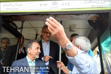 بازدید شهردار تهران از خطوط اتوبوسرانی  33