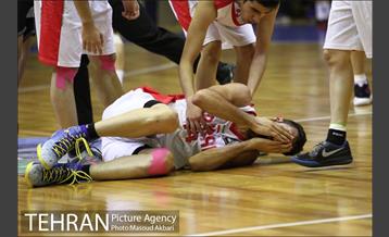 دیدار بسکتبال ایران و کره جنوبی در جوانان آسیا 21