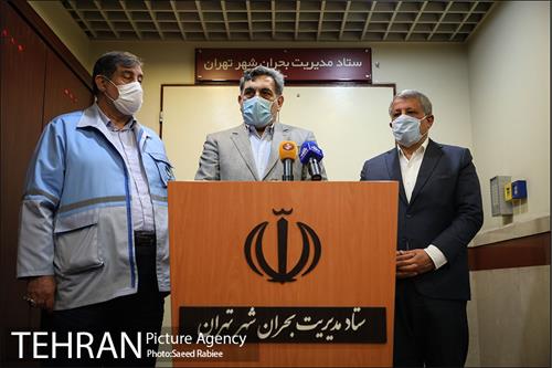 نشست ستاد مدیریت بحران با حضور شهردار تهران 25