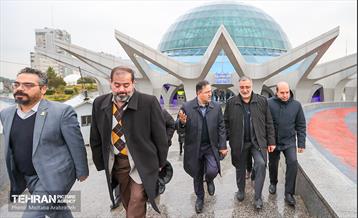 بازدید شهردار تهران از منطقه فرهنگی و گردشگری عباس اباد 15