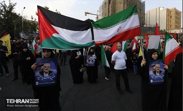 اجتماع مردم تهران در محکومیت جنایت رژیم صهیونیستی 35