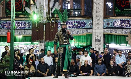تعزیه در تکیه تجریش 14