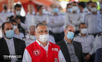 آیین گرامیداشت روز آتش نشان با حضور شهردار تهران 62