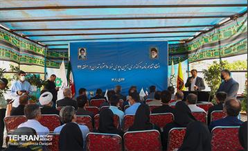 مراسم امضا تفاهم‌نامه واگذاری زمین دپوی خط ۱۰ مترو 12