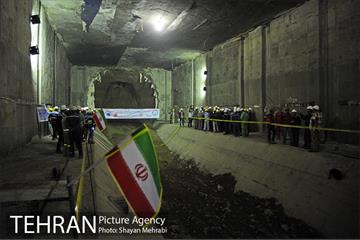 مراسم ورود ماشین حفاری(TBM) به ایستگاه مترو امیرکبیر در خط 6 متروی تهران 8