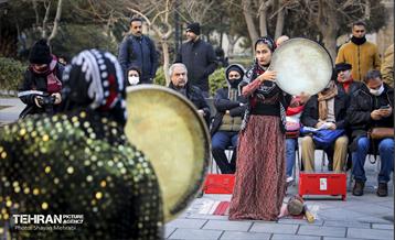 اجراهای خیابانی جشنواره تئاتر فجر 25