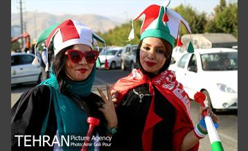 اولین حضور بانوان در رقابت های ملی فوتبال ایران 1