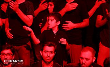 مراسم عزاداری هیئت ریحانه النبی در امام زاده صالح(ع)