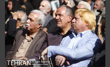 مراسم تشییع پیکر عزت الله انتظامی 12