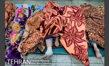 شب های گرم زمستانی گرمخانه خاوران 13