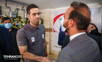 استقبال اهالی منطقه 17 از صادق بیگدلی قهرمان پاراالمپیک 2020 توکیو 29