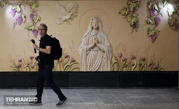 بازدید نمایندگان رسانه‌های خارجی از مترو مریم مقدس(س)  20