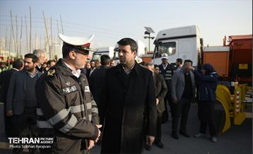 طرح زمستانه مشترک پلیس راهور و شهرداری تهران 34