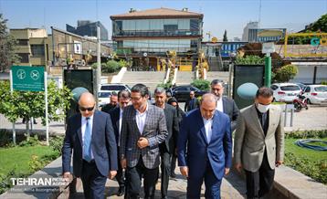 بازدید وزیر فرهنگ جمهوری آذربایجان از اراضی عباس آباد 2