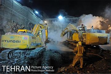 هفتمین روز آواربرداری ساختمان پلاسکو-1 19