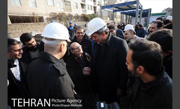 بازدید شهردار تهران از پروژه میدانگاه شهری امیر کبیر 24