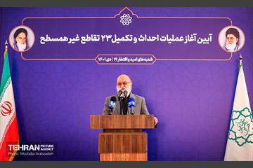 آیین آغاز عملیات احداث و تکمیل ۲۳ تقاطع غیرهمسطح 15