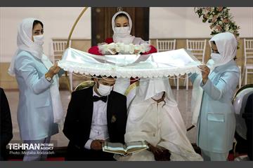 آغاز زندگی مشترک ۲۱ زوج کم برخوردار 17