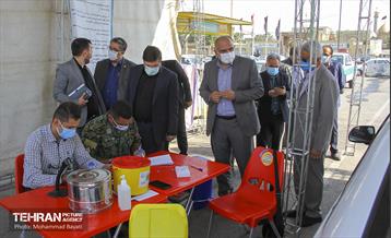 جلسه و بازدید میدانی جعفر شربیانی از منطقه ۲۰