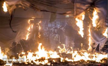 خیمه سوزان غروب عاشورا 26