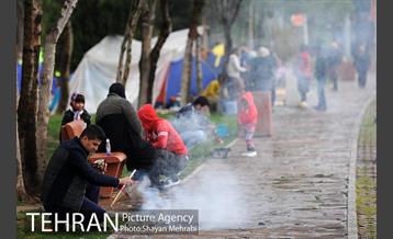 روز طبیعت بارانی در بوستان ولایت 26