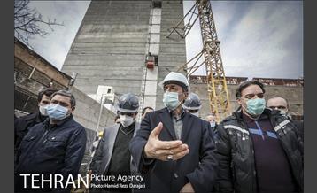 بازدید فتاح رئیس بنیاد مستضعفان از ساختمان پلاسکو 23