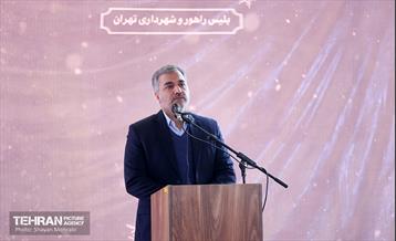 رزمایش زمستانه مشترک شهرداری تهران و پلیس راهور 33