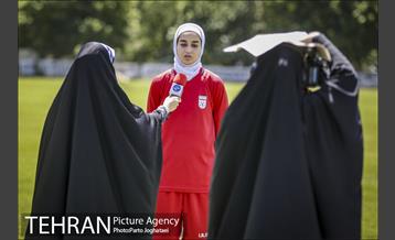 تمرین تیم ملى فوتبال بانوان 22