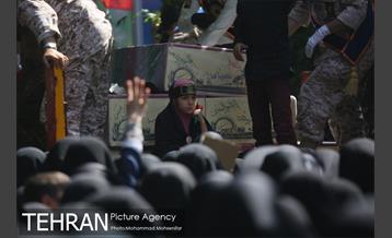 بدرقه پیکرهای ۱۳۵ شهید دفاع مقدس تا بهشت 31