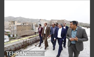 بازدید اعضای کمیسیون فنی و عمرانی شورای اسلامی شهر و معاون فنی و عمرانی شهرداری تهران از بزرگراه دولت آباد(پروژه شهید نجفی رستگار) 13