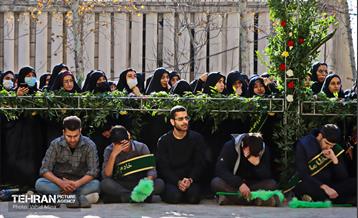 تشییع و تدفین شهید گمنام در دانشگاه فرهنگیان 12