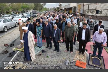 نماز عید فطر در شهرک اکباتان 34
