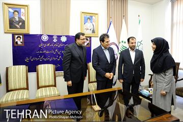 مراسم امضا تفاهم نامه همکاری سه جانبه دانشکده روابط بین الملل وزارت امور خارجه مرکز ارتباطات و مجمع شهرداران آسیایی  22