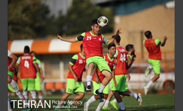 تمرین تیم فوتبال سایپا  تهران 4