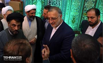 دیدار مردمی شهردار تهران با مردم منطقه هشت