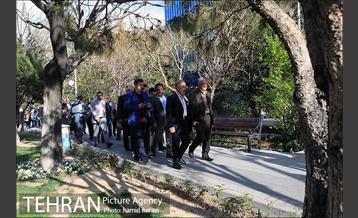 بازدید مسجدجامعی و الویری از نوروزگاه بلوار کشاورز 24