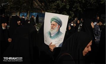 مراسم تشییع پیکرهای ۱۰۰ شهید گمنام 78