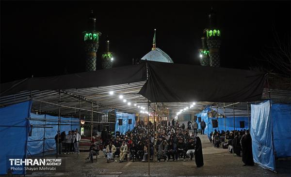 احیای شب بیست‌ویکم ماه رمضان امامزاده پنج تن لویزان 82