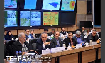 جلسه شورای هماهنگی ستاد مدیریت بحران با حضور دکتر نجفی شهردار تهران 41