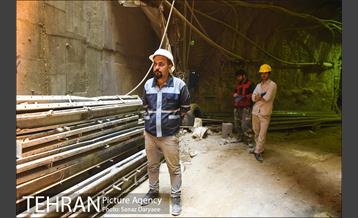 بازدید معاونت حمل و نقل شهرداری و اعضای شورای شهر تهران از عملیات اجرایی خط ۶ 35