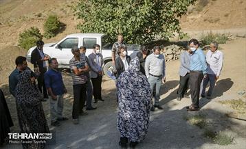 بازدید مدیر کل حریم شهرداری تهران از منطقه 5