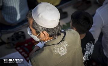 اقامه نماز عید فطر افغانستانی های اهل تسنن مقیم تهران 16