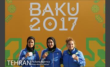 کسب مدال طلا و نقره بانوان ایرانی در بازی های کشورهای اسلامی 7