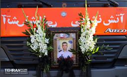 تشییع پیکر شهید آتش‌نشان «قریب رضا دارابی» -1 21